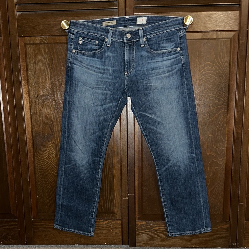 AG tomboy crop jeans